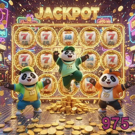 VIP players enjoying slots and live gaming at 975